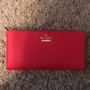 Red Kate Spade wallet